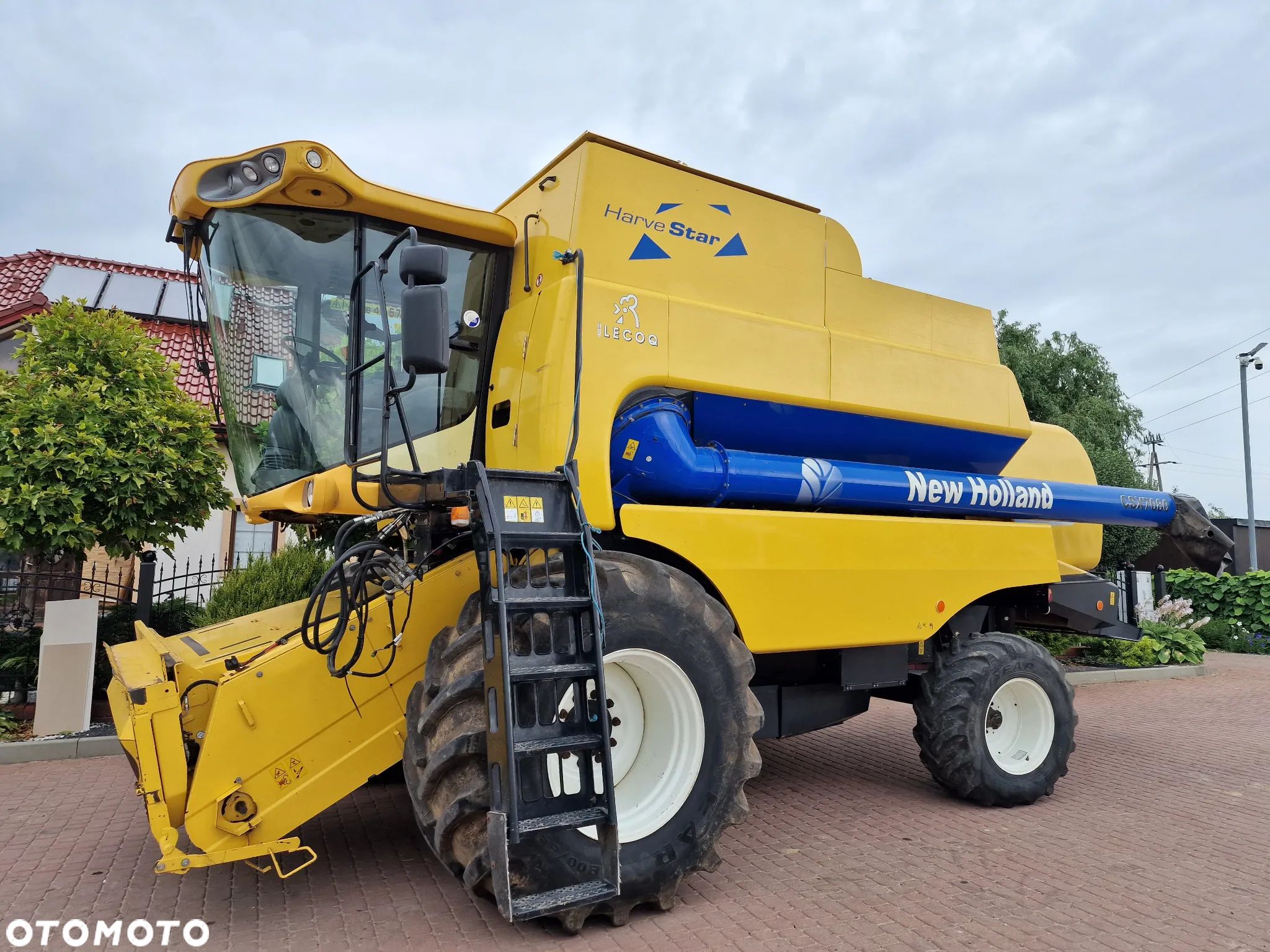 New Holland CSX7080, 6m Vario, 2007rok - 1