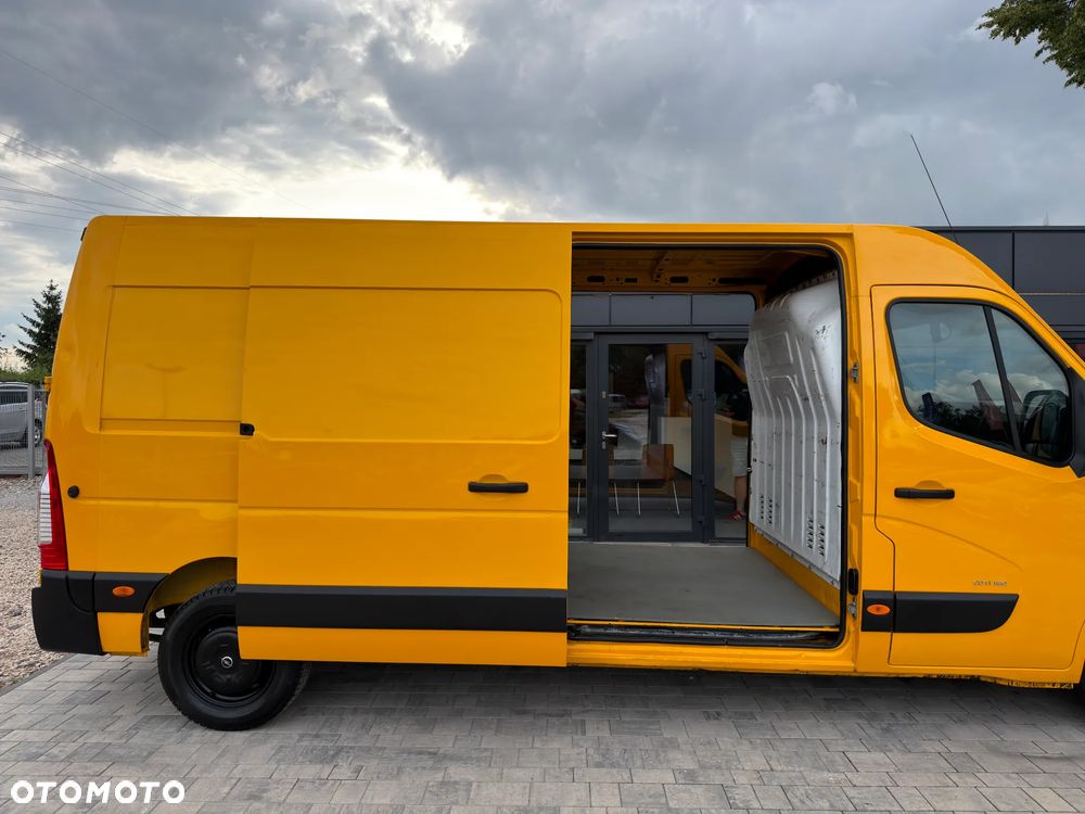 Renault Master L3H2 2.3 Diesel Bez AdBlue Long 2x Boczne Drzwi 3 Osobowy Klimatyzacja Nawigacja Kamera Cofania Gwarancja - 10