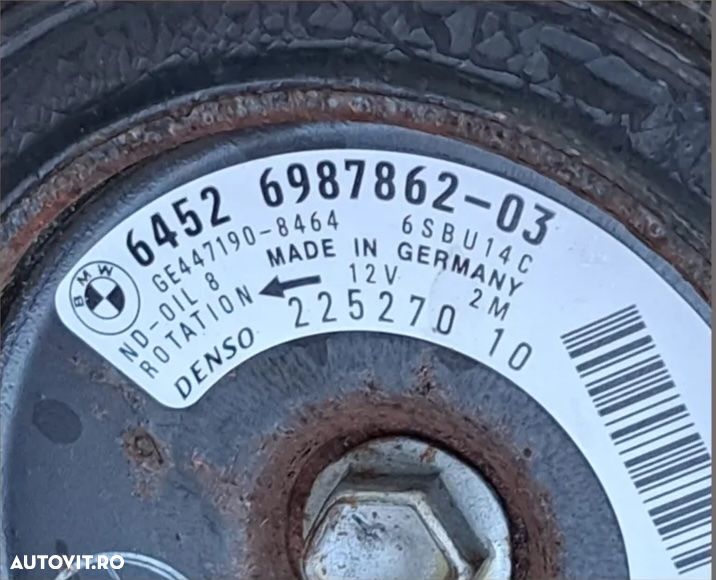 Compresor clima ac aer conditionat Denso E81 E87+LCI E82 E88 E90+LCI E91+LCI E3E92+LCI E93+LCI E60 LCI E61 LCI E84 - 5