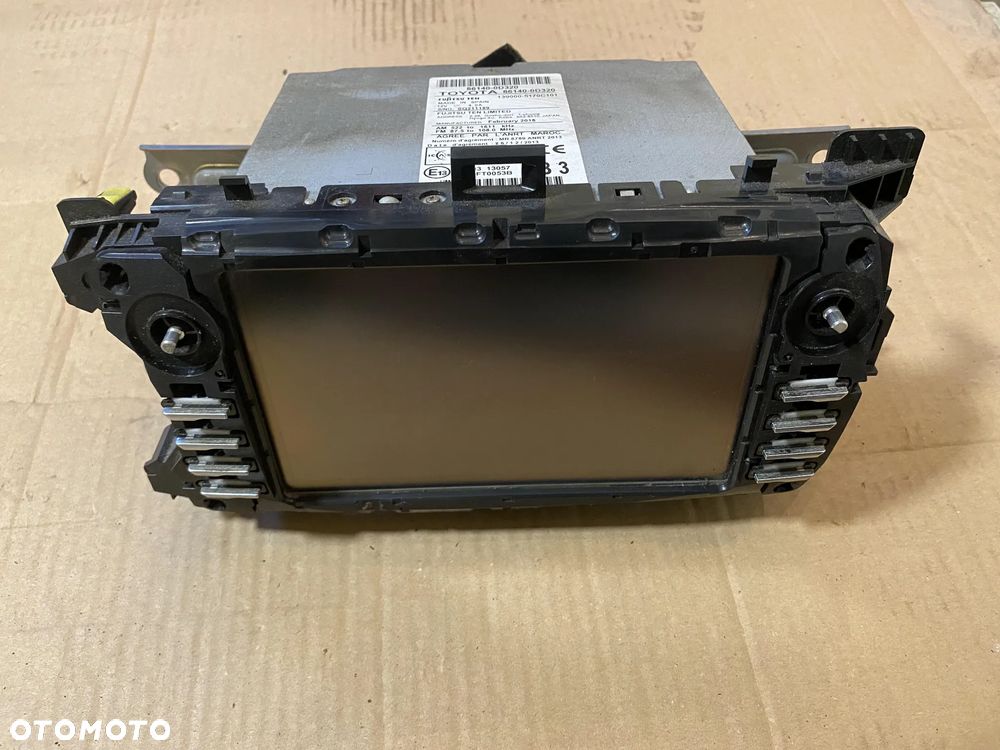 Radio nawigacja Toyota Yaris III lift 2018r. OE - 2