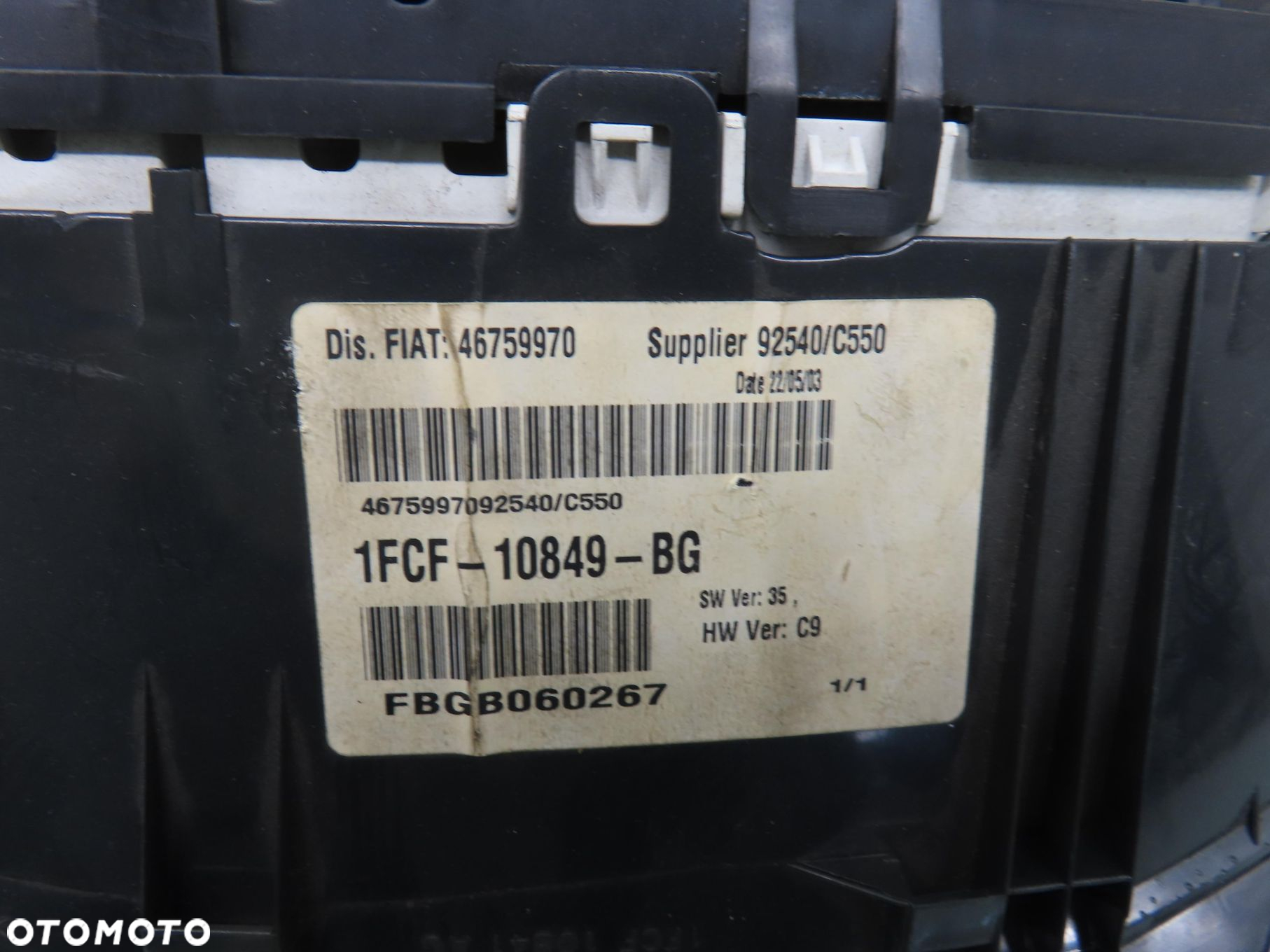 LICZNIK FIAT STILO 1.9 JTD 1FCF10849BG 46759970 - 4