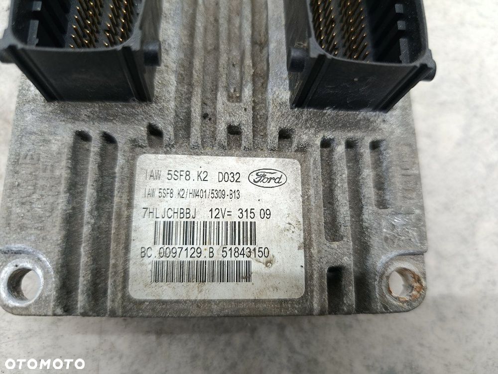KOMPUTER, STEROWNIK FORD KA II 51843150 1.2 DURATEC 69KM - 2