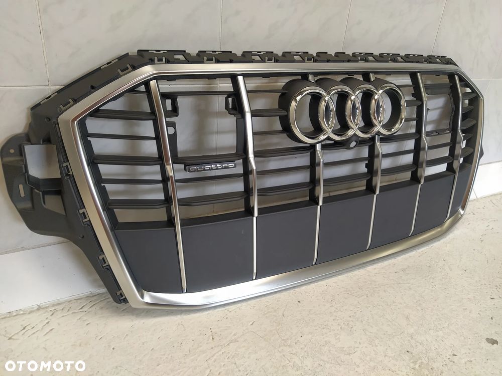 AUDI Q7 4M0 LIFT GRILL ATRAPA CHŁODNICY QUATTRO RADAR KAMERA ORYGINAŁ - 6