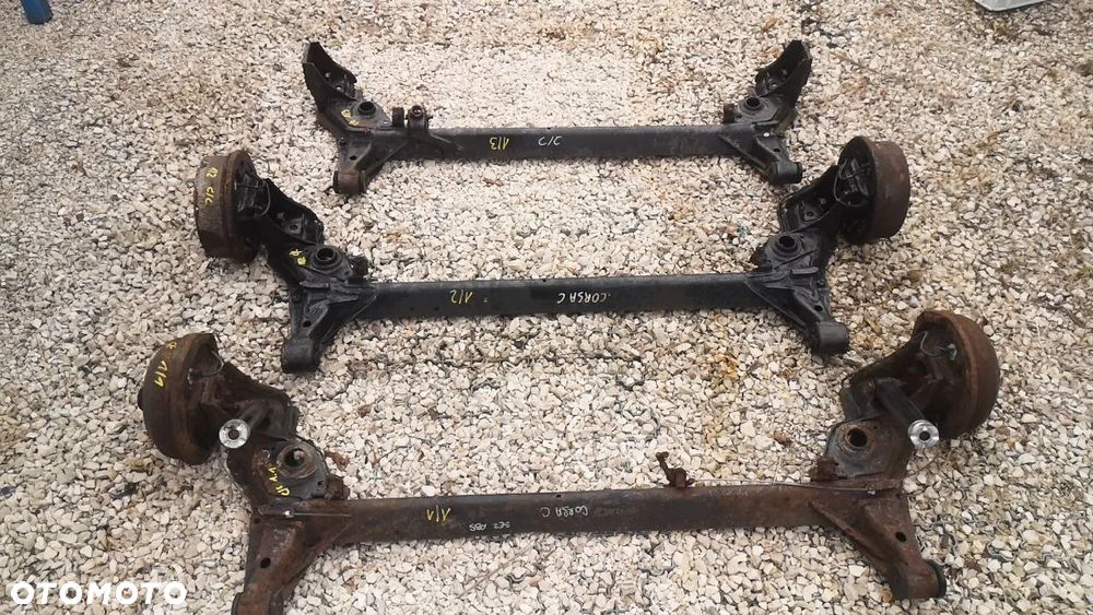 OPEL AGILA A / CORSA C BELKA ZAWIESZENIA TYŁ (dostępne 5 sztuk belek) - 7