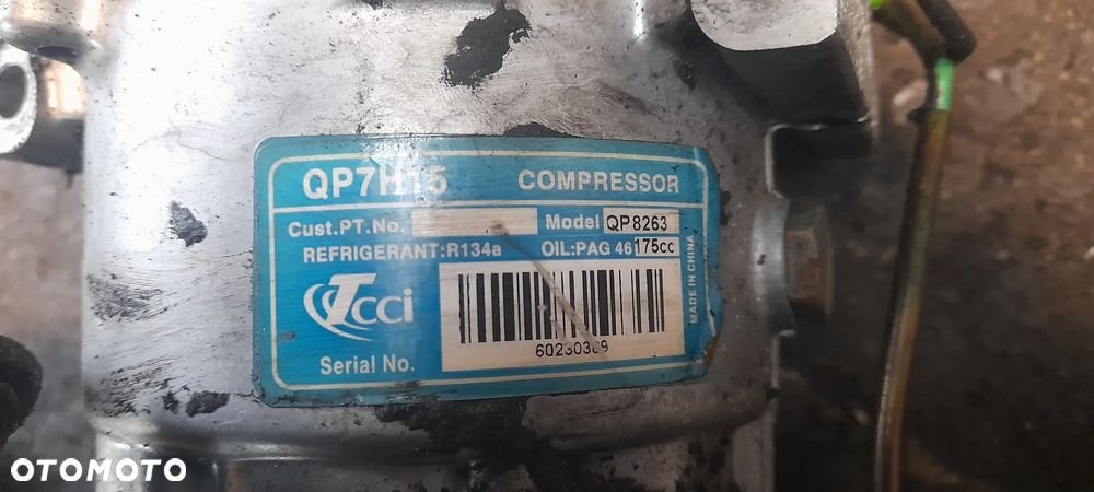 Sprężarka/kompresor klimatyzacji QP8623 DXI7!! Wysyłka!! - 2