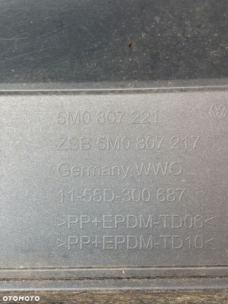 VW GOLF PLUS  I 5M 05-09 5M0807221 SKORUPA ZDERZAK PRZÓD  PRZEDNI - 11