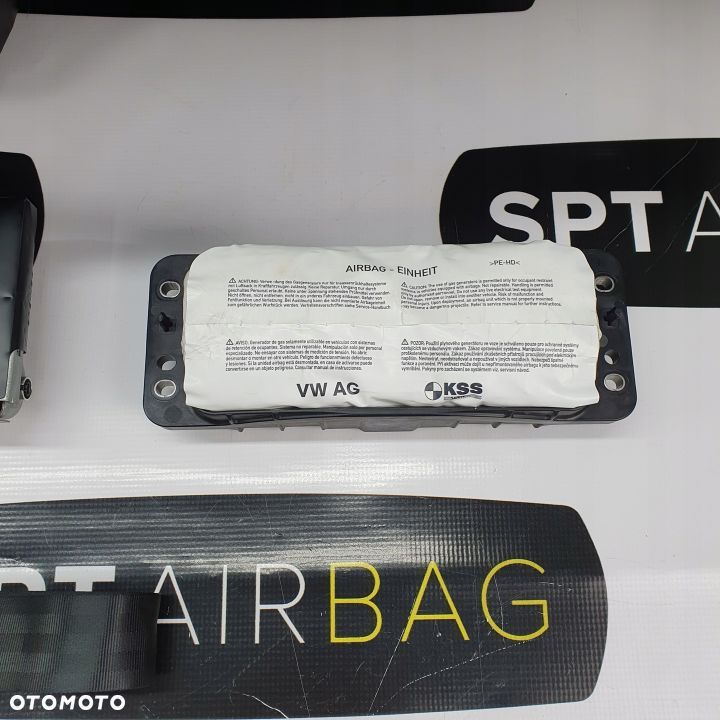 SEAT LEON 3 III 5F LIFT KOKPIT DESKA KONSOLA PULPIT PODUSZKA AIRBAG AIR BAG PASY KIT SET - 10