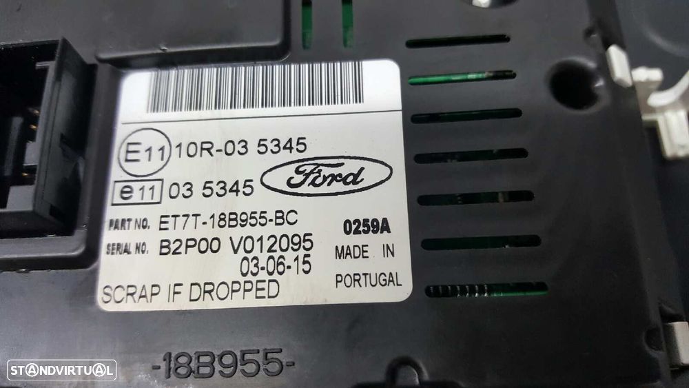 TELA/ECRÃ MULTIFUNÇÕES FORD FIESTA (CCN) TREND - 4