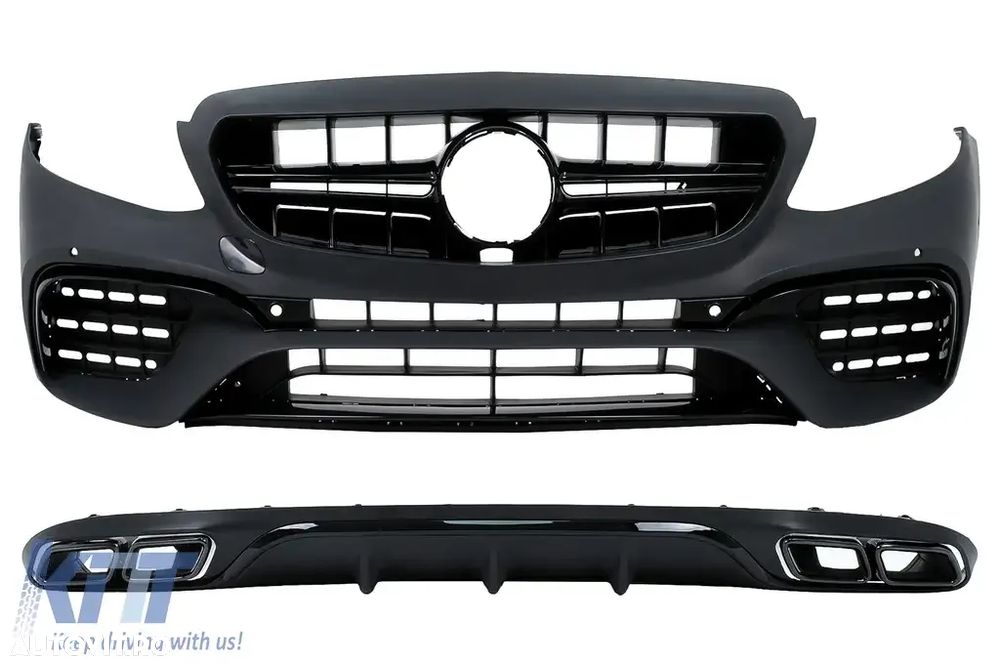 Pachet Exterior compatibil cu Mercedes E-Class W213 (2016-2019) E63 Design - 1