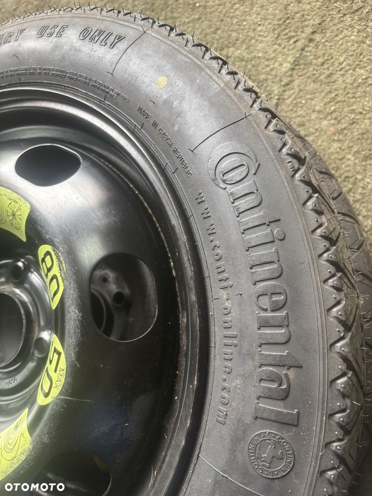 Koło dojazdowe 4x108 65,1 citroen peugeot 125/85R16 99M zapasowe - 4