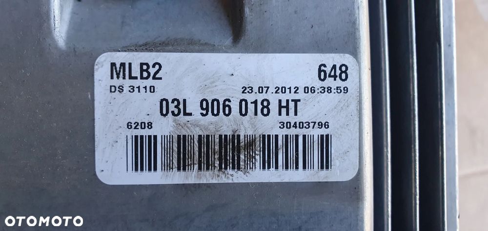 Komputer sterownik silnika Audi A4 B8 2.0 03L906018HT - 5