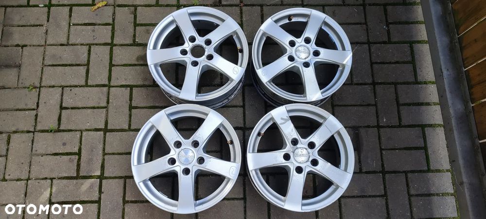 FELGI ALUMINIOWE 5x112 6Jx15 CALI ET48 DEZENT fi 57.1 AUDI SEAT SKODA VW KOMPLET 4 SZTUKI - 1