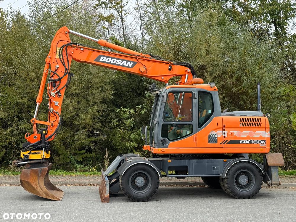 Doosan * DOOSAN DX160W *ROTOTILT* GPS 2D Leica * Sprowadzona * Stan Perfekcyjny * Koparka Kołowa * - 20