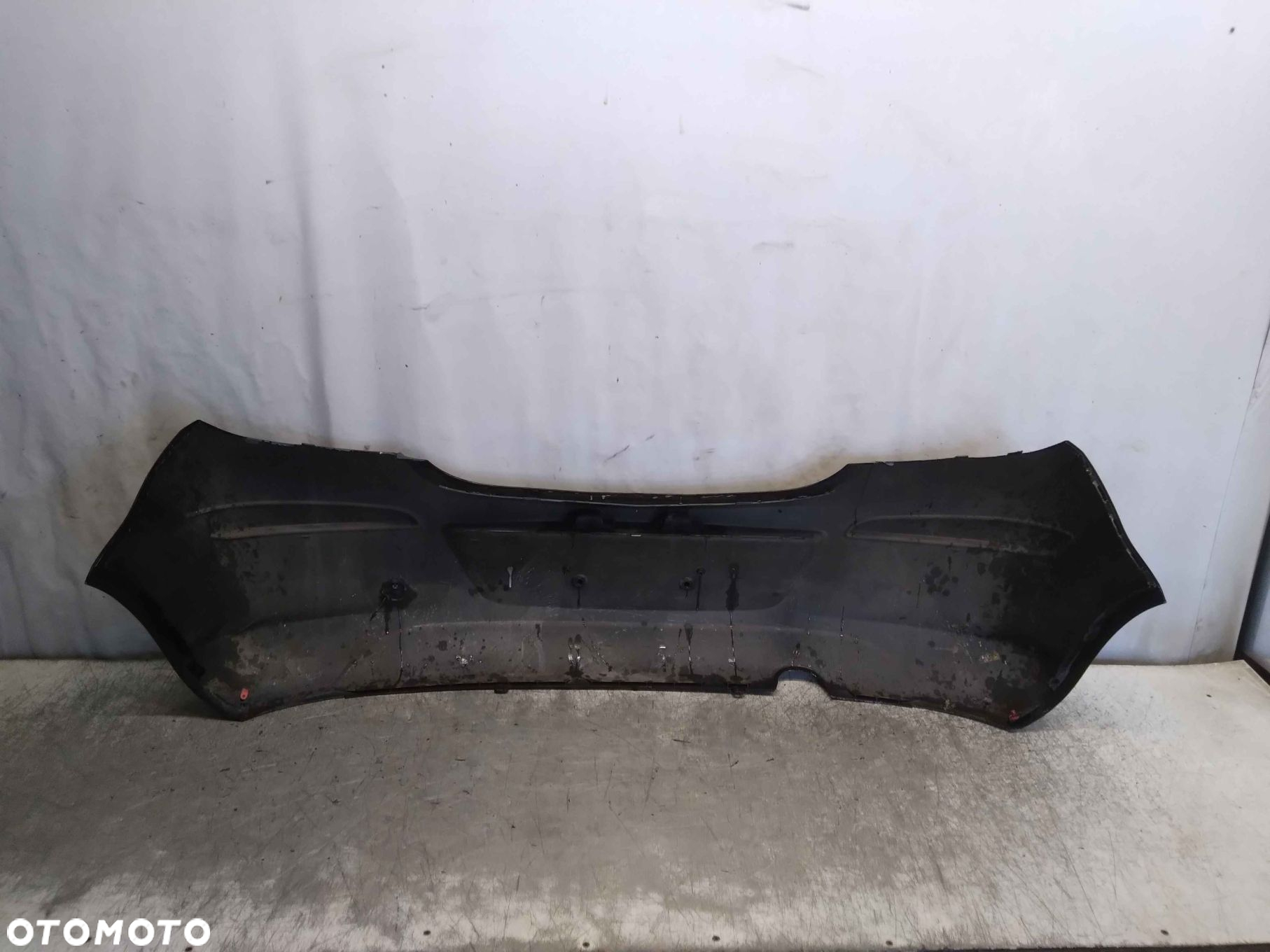 ^ ZDERZAK TYŁ TYLNY OPEL CORSA D Z20R CZARNY 5D 5 DRZWI HB - 5