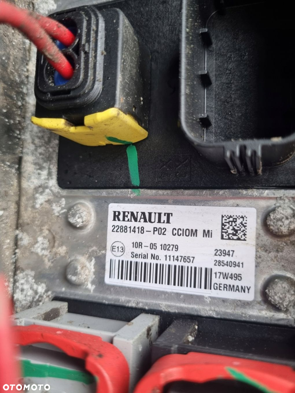 STEROWNIK CCIOM RENAULT GAMA T C K RANGE 22881418 P02 - 2