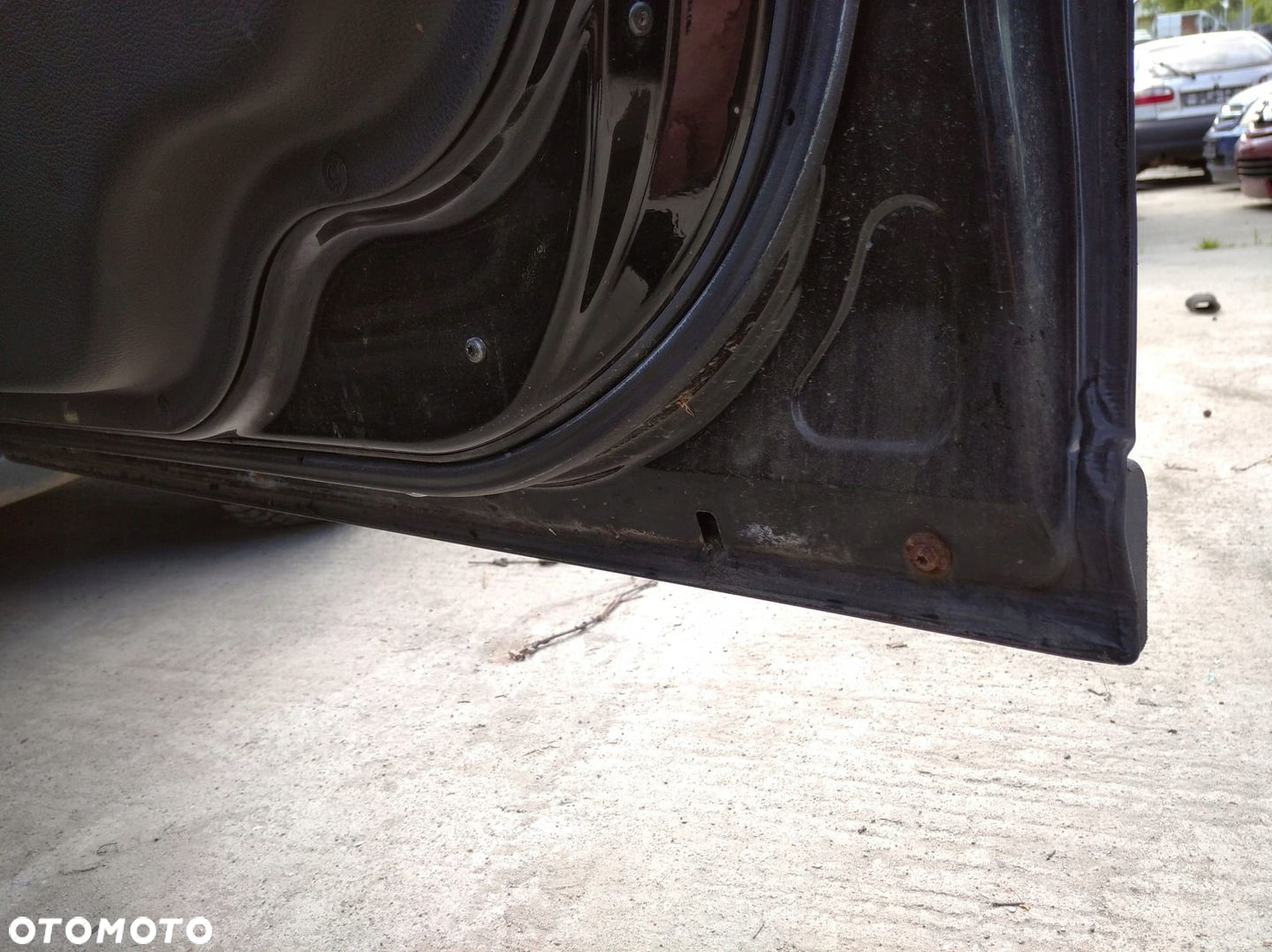 VOLVO V70 2 II 00- DRZWI PRAWE PRZÓD PRZEDNIE CZARNE 019-26 - 5