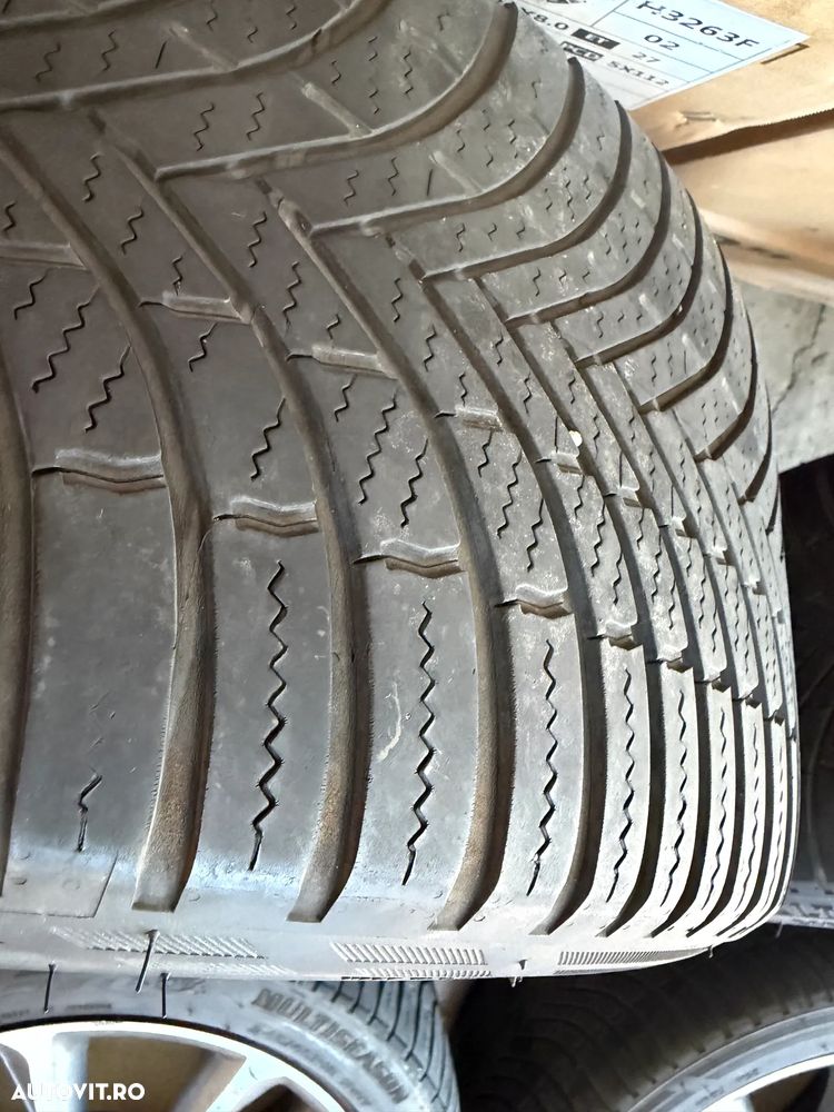 Jante Mercedes E class W213 cu anvelope iarna 245-45-18 senzori presiune - 6