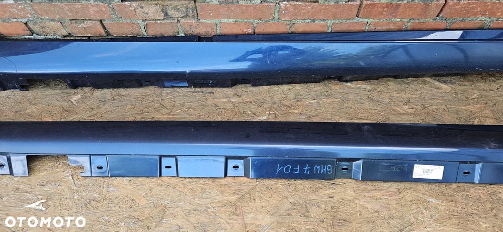 BMW 7 F01 Listwa progowa prawa lub lewa Próg prawy lub lewy kolor A89   7213446 7213445 - 6