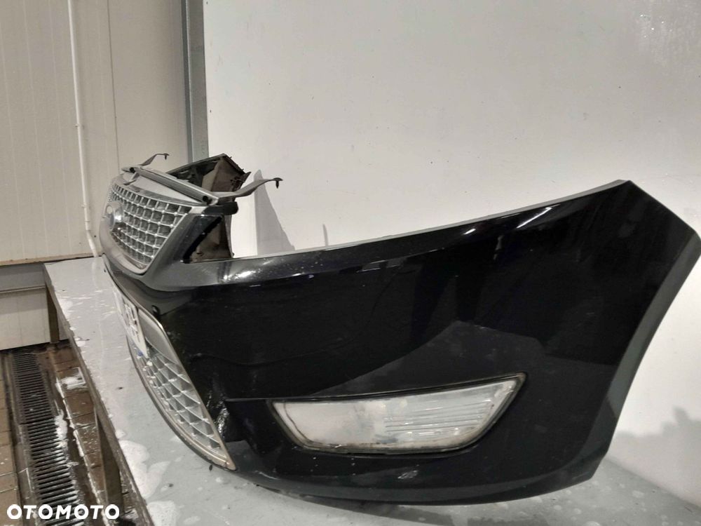 ^ ZDERZAK PRZÓD PRZEDNI DO FORD MONDEO MK4 4 IV G6 CZARNY HALOGENY - 2