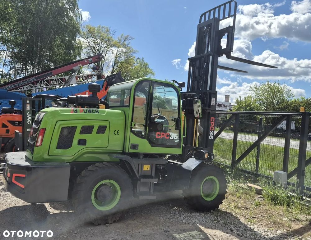Inny JQ POWER CPC 35 TERENOWY WÓZEK WIDŁOWY ( LINDE, TOYOTA, KOMATSU, CAT, DOOSAN, MANITU, STILL, MITSUBISHI, HANGCHA, JUNGHEINRICH ) - 1