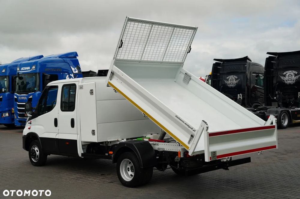 Iveco DAILY 35-160 / WYWROTKA / BRYGADÓWKA - 6 MIEJSC /  MANUAL / BLIŹNIAK / EURO 6 - 5