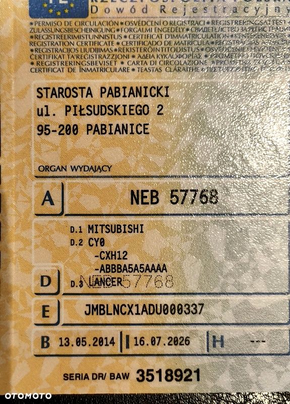 Mitsubishi Lancer 1.6 Invite - 2