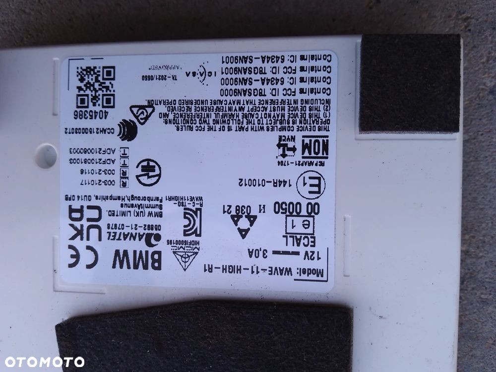 BMW 3 F30 F35 E30 MODUŁ STEROWNIK 5A5A7C401 - 4