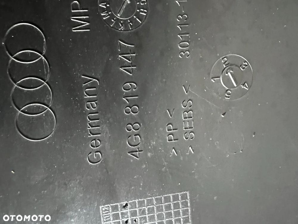 Audi A6 S6 C7 PODSZYBIE GÓRNE 4G8819447 - 5