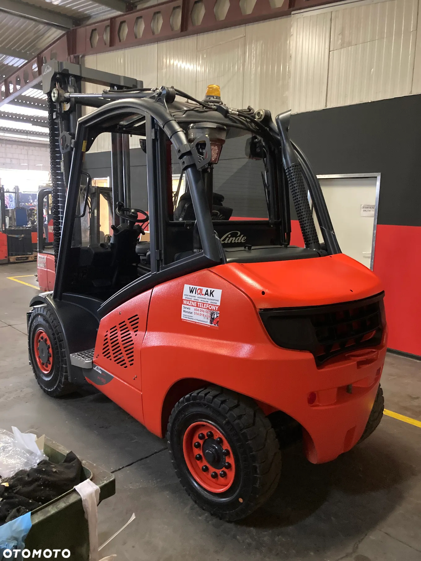 Linde [2014] WÓZEK WIDŁOWY LINDE H50D diesel 5t/600 - 2