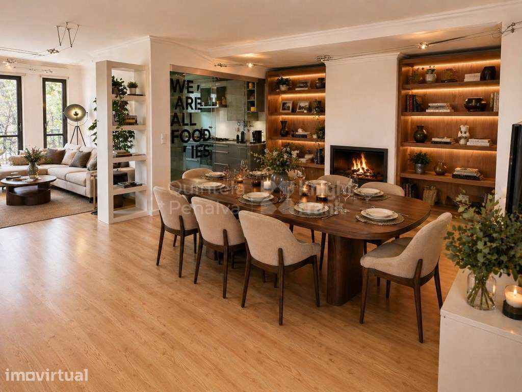 Apartamento T3 Duplex com vista mar para arrendar no Monte Estoril - Grande imagem: 4/22