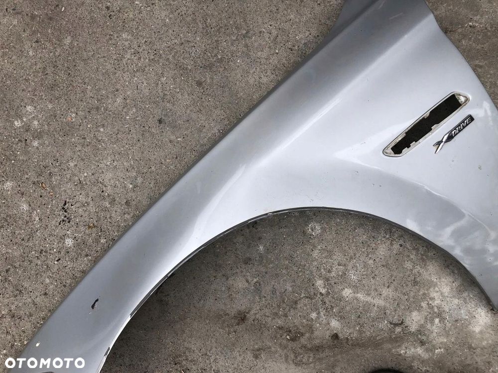 BMW 5 F10 F11 BŁOTNIK LEWY srebrny titansilber - 3