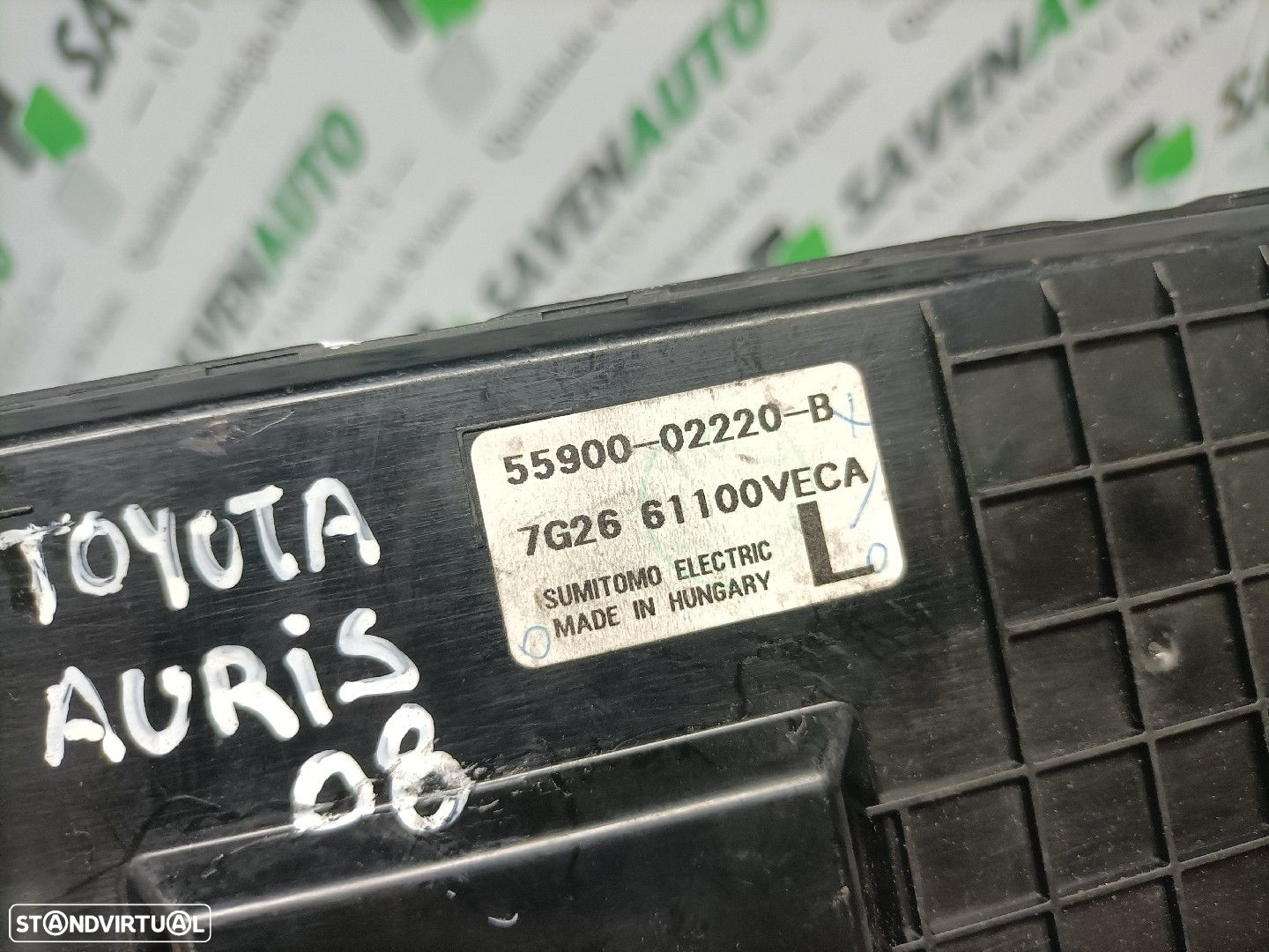Comando / Botão De Sofagem / Climatronic Toyota Auris (_E15_) - 3