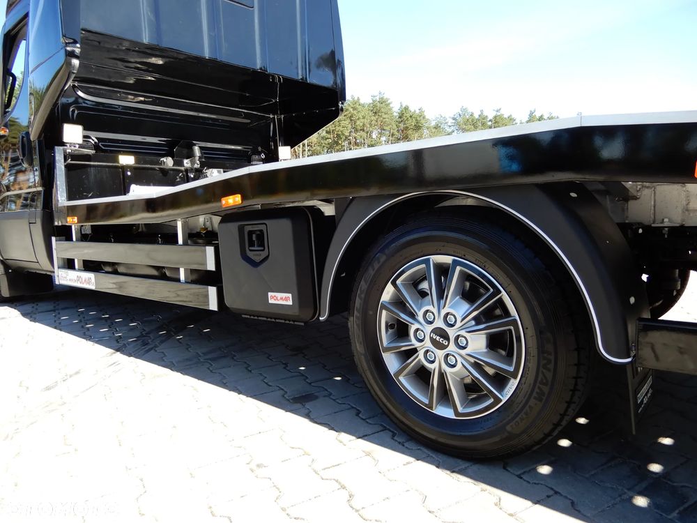 Iveco Daily 35S21 POWER Hi-Matic FLAGOWY LIMITED EDITION Z Zabudową Lekką Całą Aluminiową Renomowanej Firmy POLMAR Pomoc Drogowa , Auto Laweta Zawieszenie Adaptacyjne Pneumatyczne FULL OPCJA WYPOSAŻENIA STAN NOWY - 16