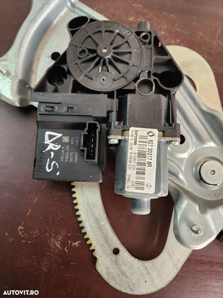 Macara Geam Electrica Fata Spate Renault Scenic 3 Grand Scenic 3 An 2008-2009-2010-2011-2012-2013-2 - 6