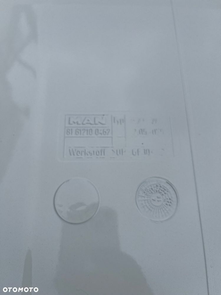 NOWY Błotnik MAN TGX euro 6 chlapacz biały - 3