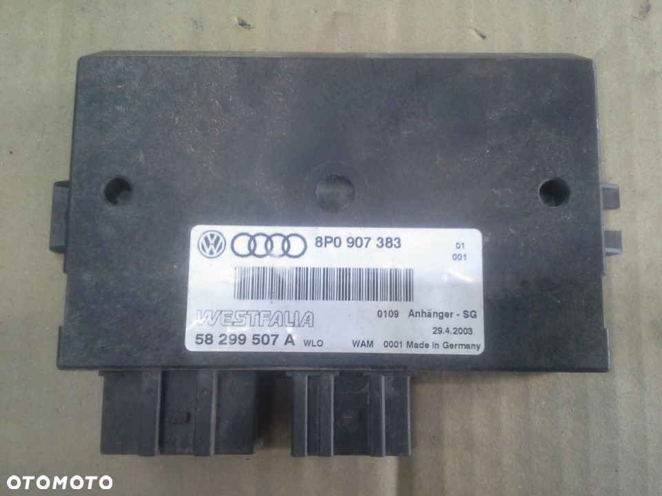 Audi A3 8P 2.0 TDi 170KM kod BMN zestaw startowy komputer ECU 0281011364  03G906016G stacyjka klucze moduły i inne EU - 4
