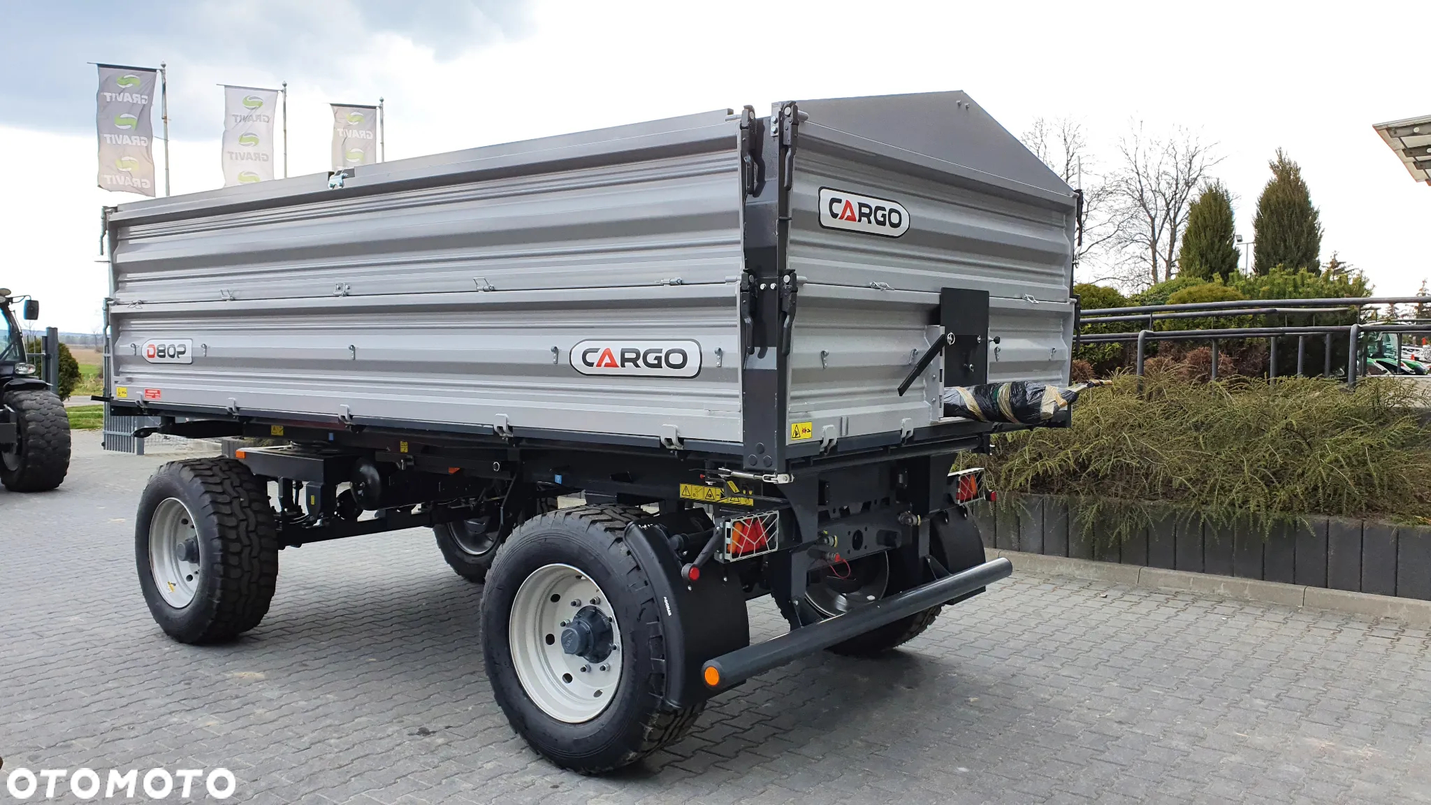 Inny Przyczepa rolnicza burtowa CARGO 8 ton, plandeka, nadstawa, najwyższa jakość, gwarancja! - 4
