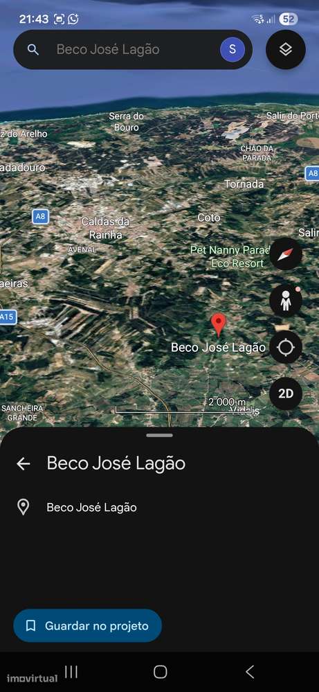 Terreno urbano com acesso pavimentado - Grande imagem: 2/3