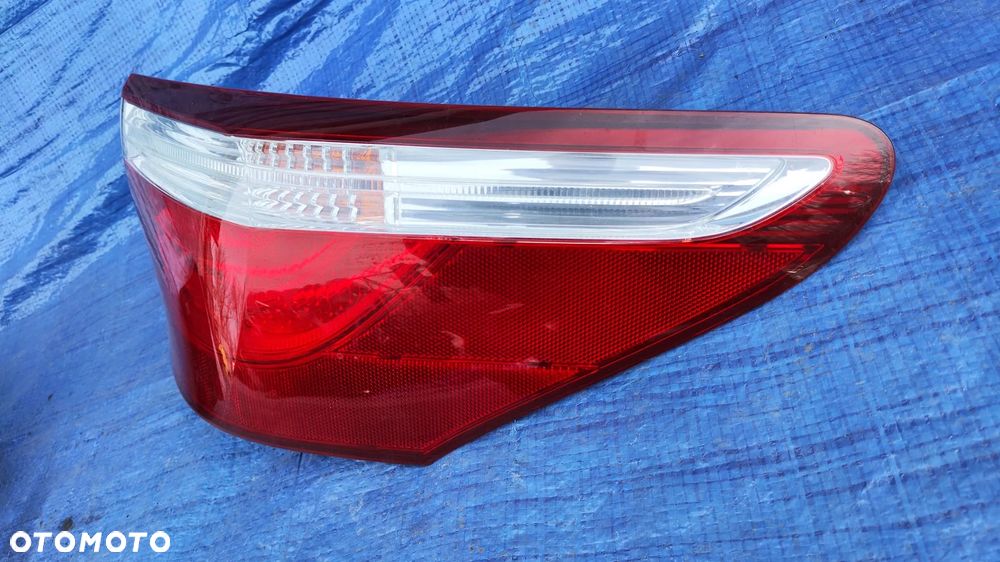 KLAPA ZDERZAK LAMPA LEWY PRAWY TYŁ KOMPLETNY GRANATOWY 8U0 LEXUS LS IV LS460 LS600H 07-09r - 14