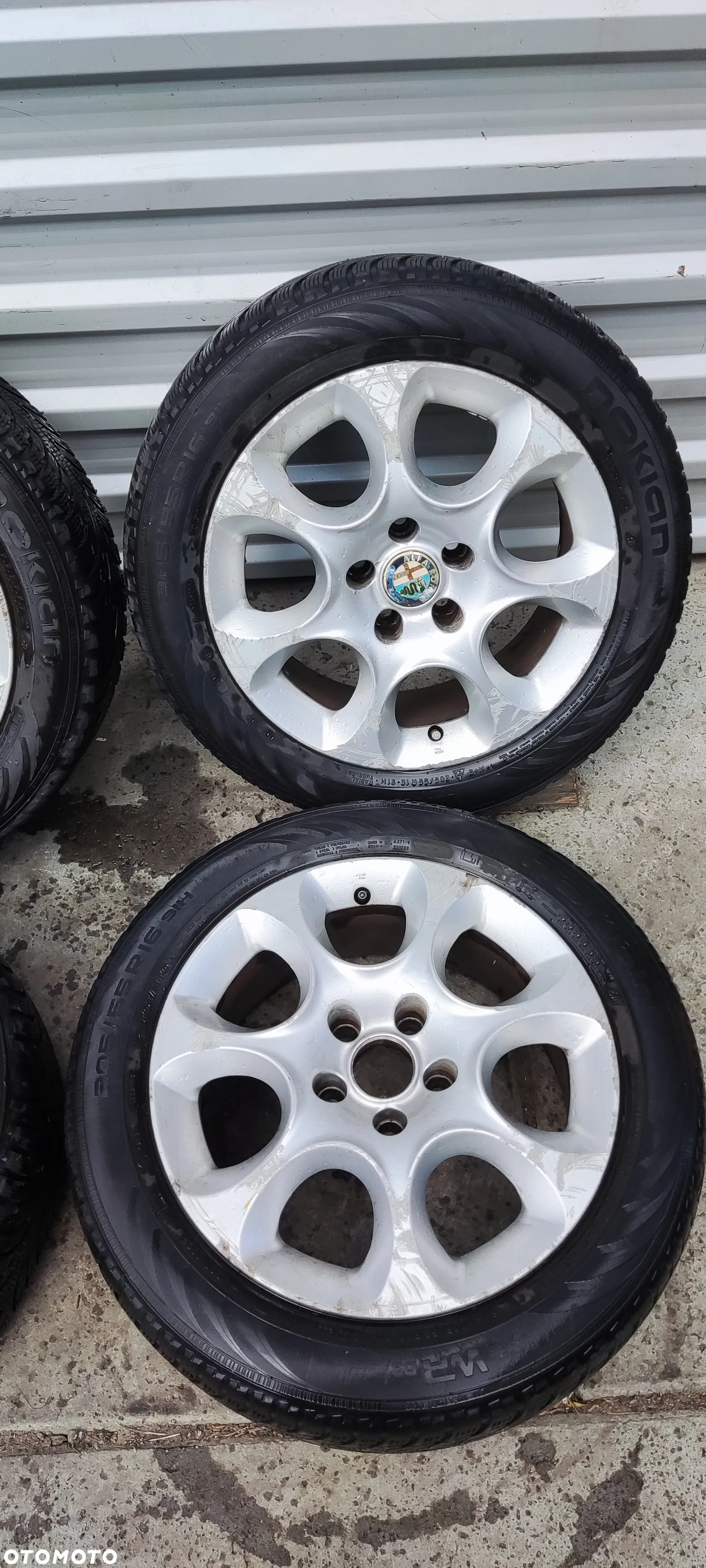 Felgi aluminiowE Alfa Romeo OE 159  7.0" x 16" 5x110 ET 34 - 4