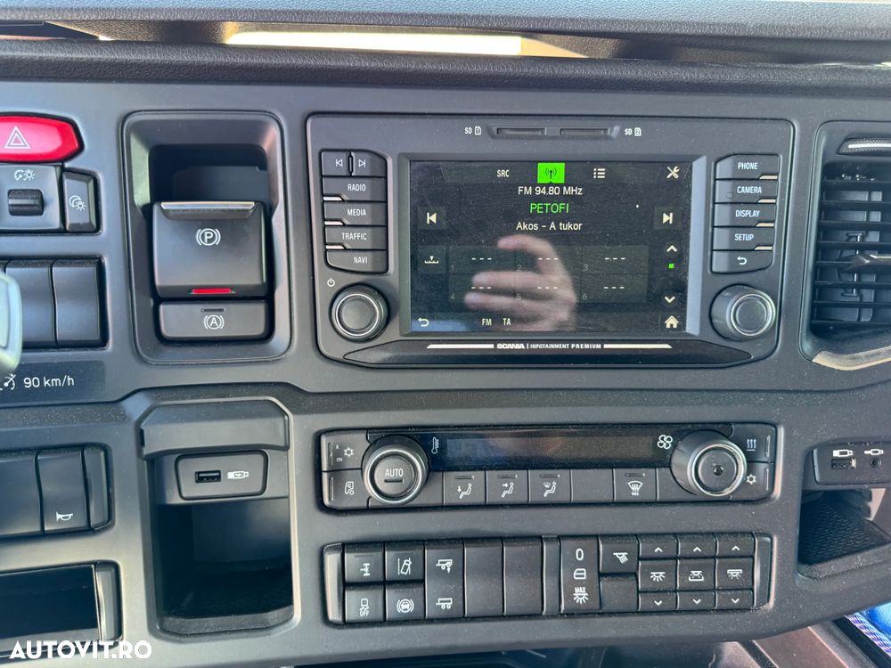 Scania S500 standard, full pneumatic, retarder, clima stationara, finantare - 14