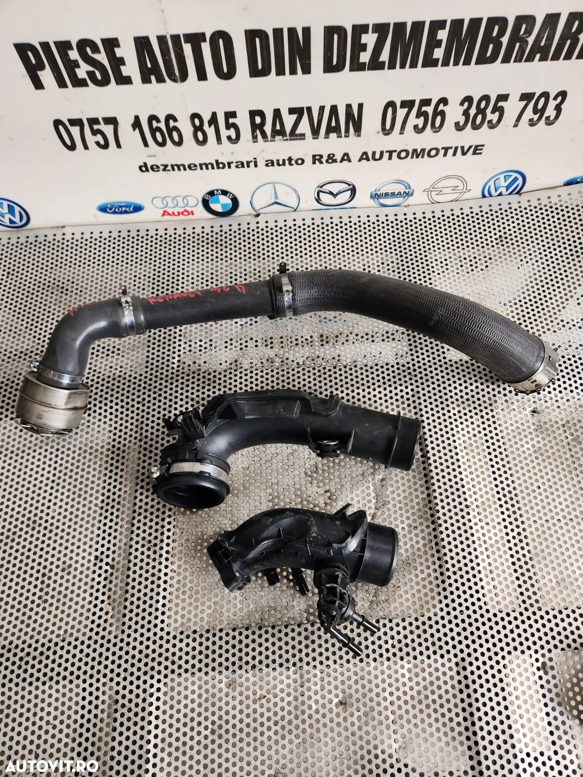 Furtun Conducta Turbo Admisie Nissan Renault Dacia Mercedes 1.0 TCE Benzina Turbo Motor HRA0 Sander - 4