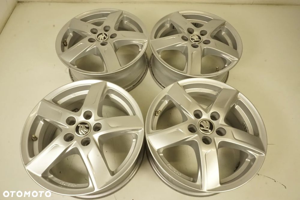 FELGI ALUMINIOWE 15 SKODA SCALA FABIA RAPID ROOMSTER VW POLO TAIGO T CROSS SEAT IBIZA CORDOBA 5X100 - 2