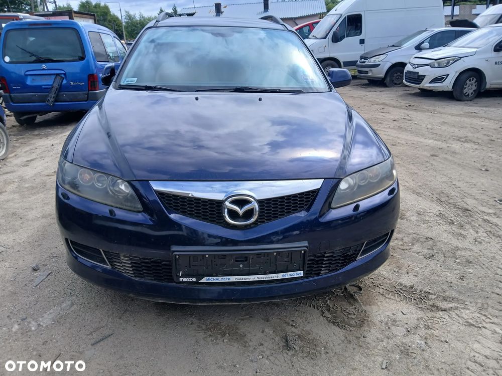 mazda 6 25e maska zderzak lampa grill błotnik drzwi zbiornik paliwa szyba lusterko klamka klapa - 3