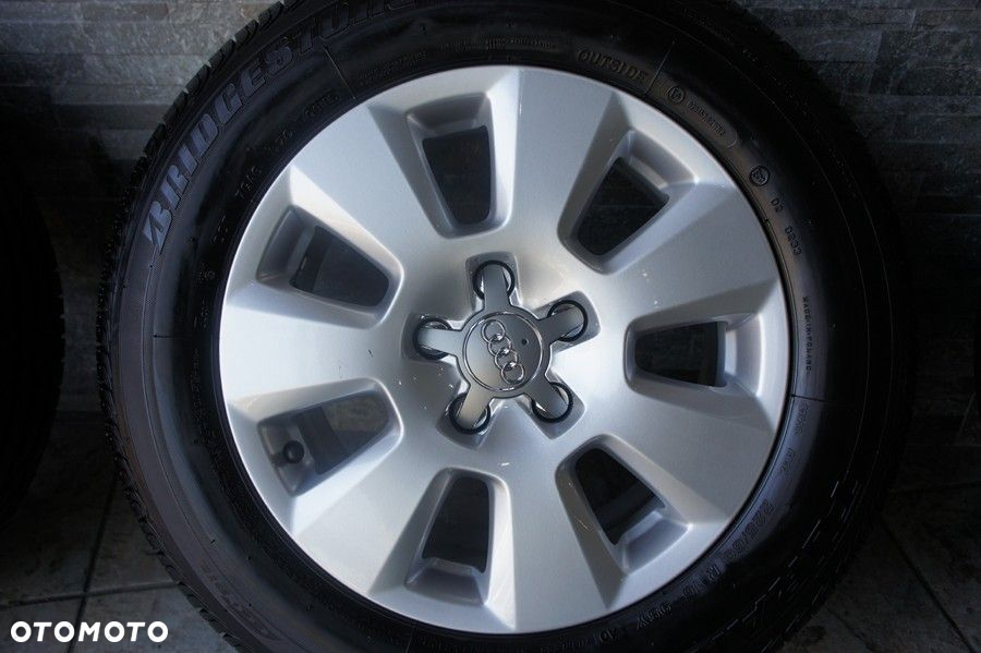 NR 132 Koła Lato Alufelgi AUDI A6 225/60/16 Bridgestone ok. 6,99mm - 3