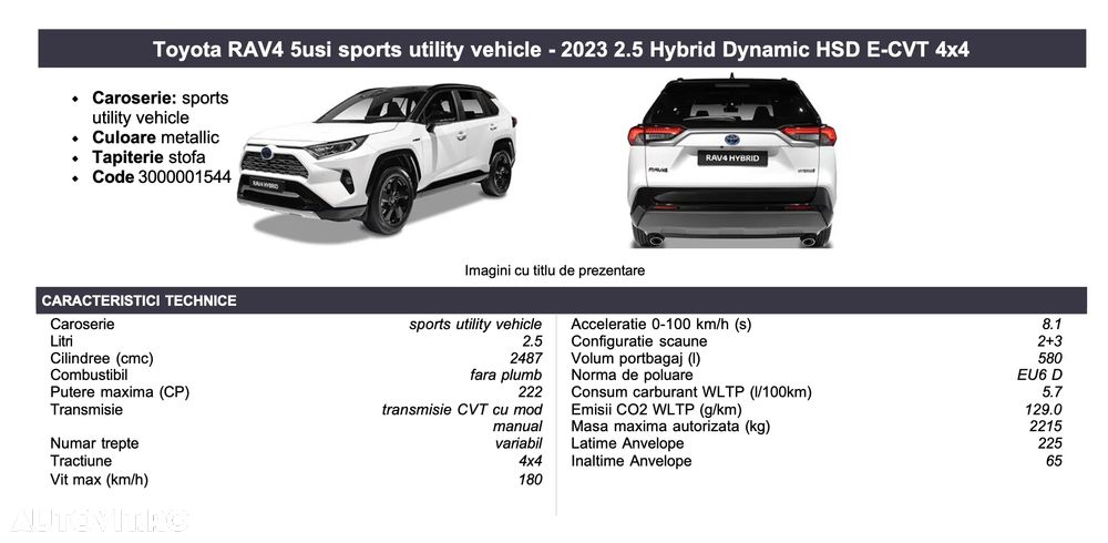 Toyota RAV4 2.5 VVT-iE 4x4 Dynamic - 26