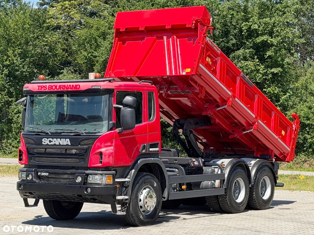 Scania P 360 * WYWROTKA 5,20 m + BORDMATIC * 6x4 * STAN BDB - 3