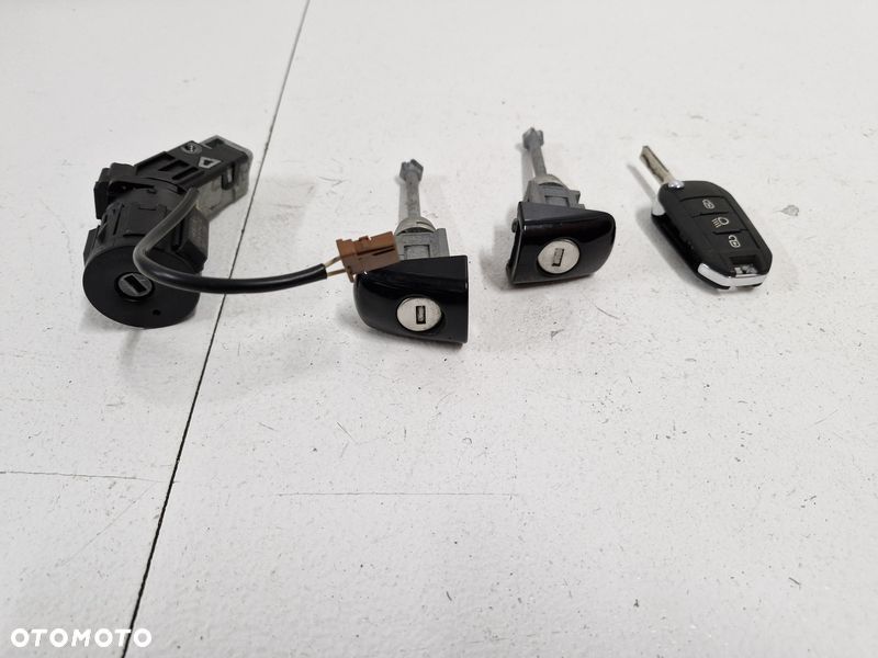peugeot 2008 1 i stayjka kluczyk pilot wkładki wkładka zamka 9663123380 - 1