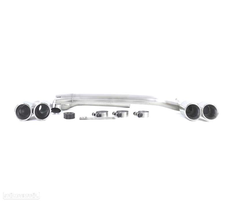 KIT PONTEIRAS DE ESCAPE DUPLA BMW F10 F11 F12 F13 10-18 LOOK M PERFORMANCE DUPLA - 3