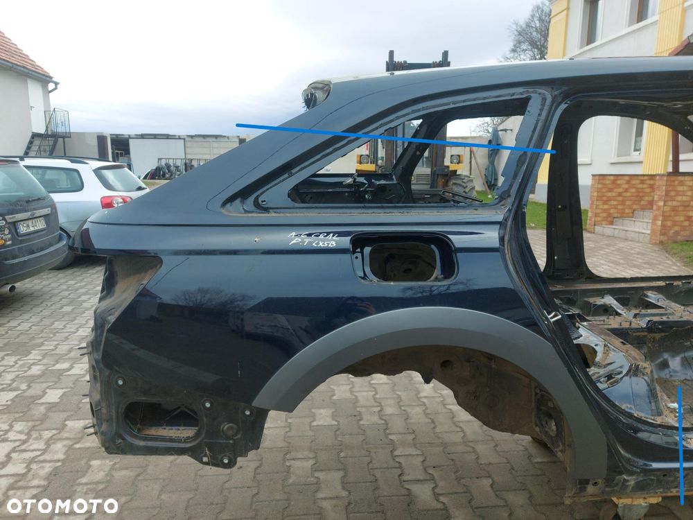 AUDI A6 C8 4K9 Allroad Kombi Błotnik ćwiartka podłużnica tył prawy LX5B - 1